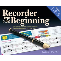 Recorder from the Beginning Books 1, 2 and 3
