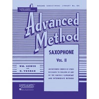 Rubank Advanced Method - Saxophone Vol. 2