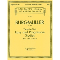 25 Easy and Progressive Studies for the Piano Op. 100
