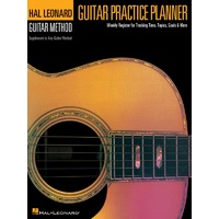 Guitar Practice Planner