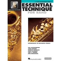 Essential Technique for Band with EEi - Alto Sax Book 3