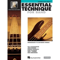 Essential Technique for Band with EEi - Electric Bass Book 3