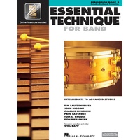 Essential Technique for Band with EEi - Percussion Book 3