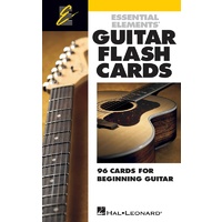 Essential Elements Guitar Flash Cards