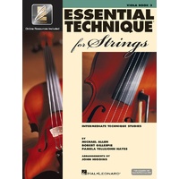Essential Technique for Strings with EEi - Viola Book 3