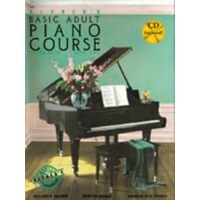 Alfred's Basic Adult Piano Course Lesson Book 2 & CD