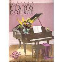 Alfred's Basic Adult Piano Course Lesson Book 1