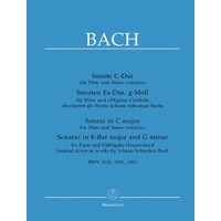 3 Sonatas BWV 1020, 1031, 1033