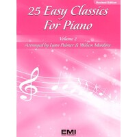 25 Easy Classics for Piano Volume 2