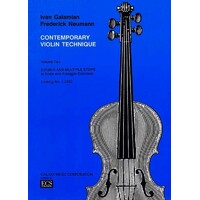 Contemporary Violin Technique Vol. 2