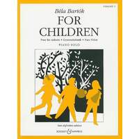 Bela Bartok for Children Vol. 1