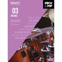 Trinity Rock & Pop Drums - Grade 3