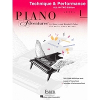 Piano Adventures All-In-Two Level 1 - Technique & Performance Book