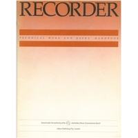 Recorder - Technical Work and Users Handbook