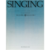 Singing - Third Grade Low Voice