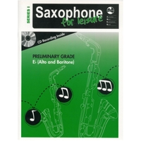 Saxophone For Leisure Prelim E Flat Bk/Cd  Ser 1