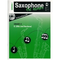 Saxophone For Leisure Grade 4 E Flat Bk/Cd Ser 1