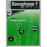 Saxophone For Leisure Grade 2 B Flat Bk/Cd Ser 1