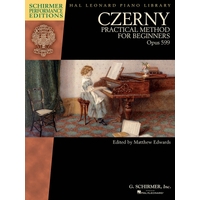 Czerny - Practical Method for Beginners, Op. 599