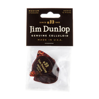 Jim Dunlop 483P05MD Celluloid Shell Medium - 12 Pack