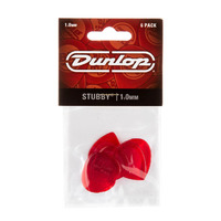 Dunlop 474P100 Stubby® Jazz 1.0mm - 6 Pack