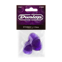 Dunlop 474P200 Stubby® Jazz 2.0mm - 6 Pack