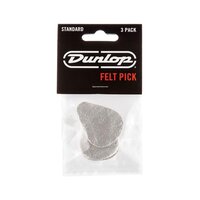Dunlop 8012P Ukulele Felt Standard - 3 Pack