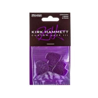 Dunlop 47PKH3NPS Kirk Hammett Jazz III Pick Purple Sparkle - 6 Pack