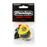 Dunlop Recording Pick Variety - 18 Pack