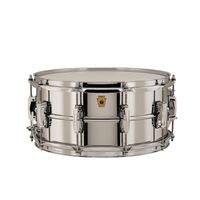 Ludwig LB402B Chrome Over Brass 14x6.5 Snare