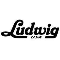 Ludwig Bass Drum Decal Black 13inch