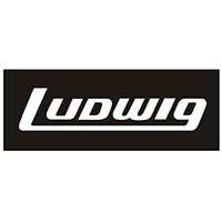 Ludwig 2x5.5 White Ludwig Decal