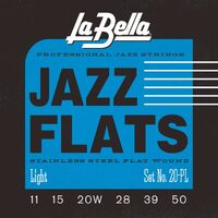 La Bella 20PL Jazz Flats Light 11-50