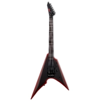 LTD Arrow Black Metal Black Red Burst Satin