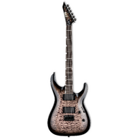 LTD MH-400HT QM See Thru Black Sunburst