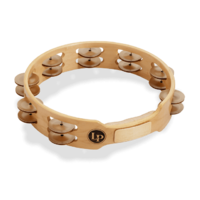Latin Percussion LP382-A Accent Double Row Wood Tambourine