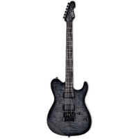 LTD Deluxe TH-1000 Evertune See Thru Black Sunburst