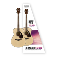 Yamaha Gigmaker FS800 Concert Acoustic Pack