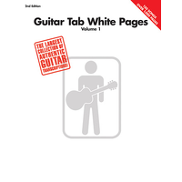 Hal Leonard Guitar Tab White Pages Volume 1 2nd Edition