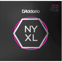 D'Addario NYXL NYXL32130SL Super Long Scale 6 String 32-130