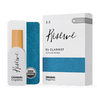D'Addario ODBR1035 Organic Reserve Eb Clarinet 3.5 - 10 Pack