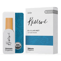 D'Addario ODBR10355 Organic Reserve Eb Clarinet 3.5+ - 10 Pack