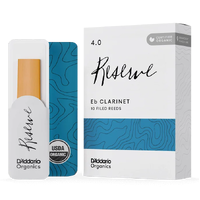 D'Addario ODBR1040 Organic Reserve Eb Clarinet 4.0 - 10 Pack 