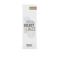 D'Addario Organic Select Jazz Filed Baritone Saxophone 5 Pack