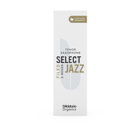 D'Addario Organic Select Jazz Filed Tenor Saxophone 5 Pack - 2 Hard