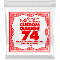 Ernie Ball Nickel Wound Single 1174 .074