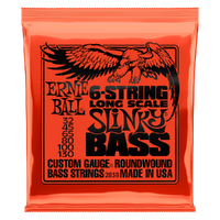 Ernie Ball Slinky Bass 6 String Long Scale 32-130