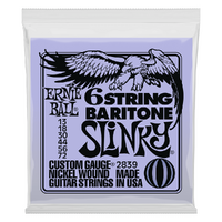 Ernie Ball 6 String Baritone Slinky