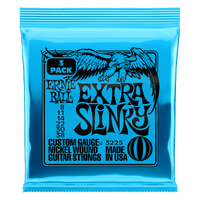 Ernie Ball 3 Pack Extra Slinky .008 - .038