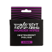 Ernie Ball Wonder Wipes Instrument Polish - 6 Pack